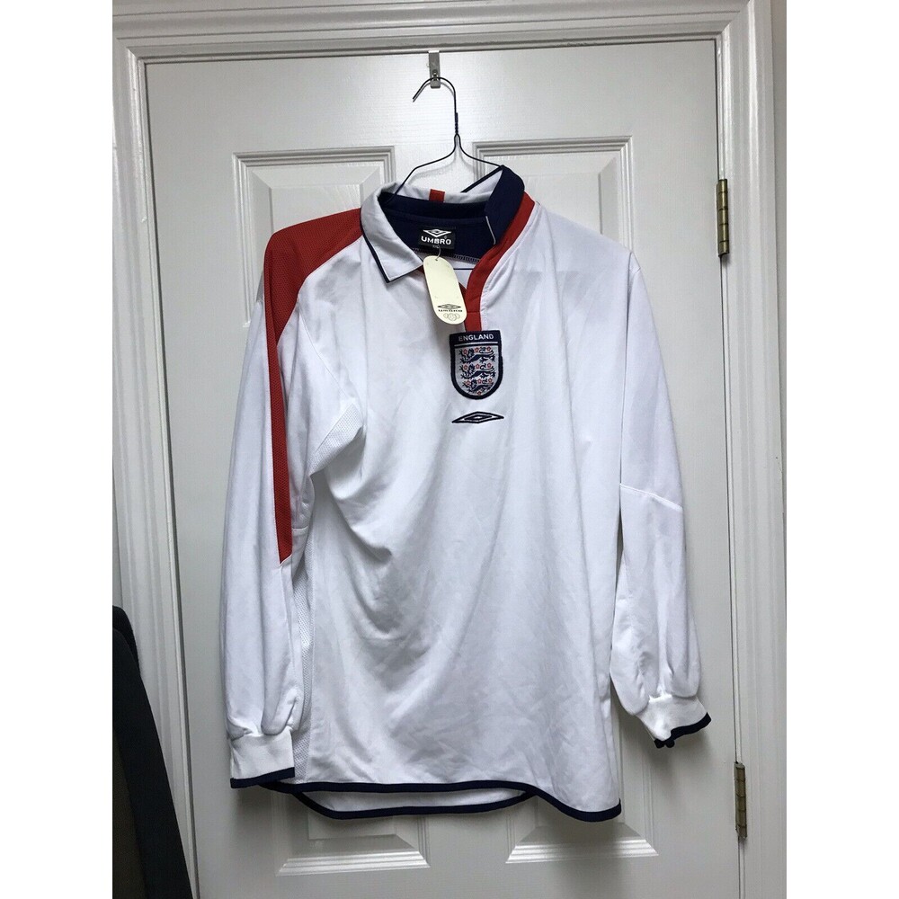 NWT 2003/05 England Home XXL Jersey 2XL White